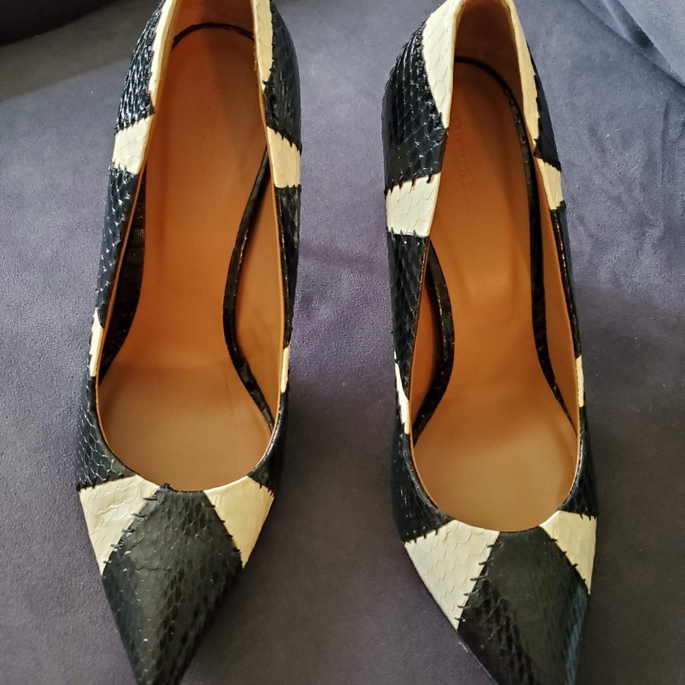 Rachel Roy Alta Patchwork Snake Pump - image 6